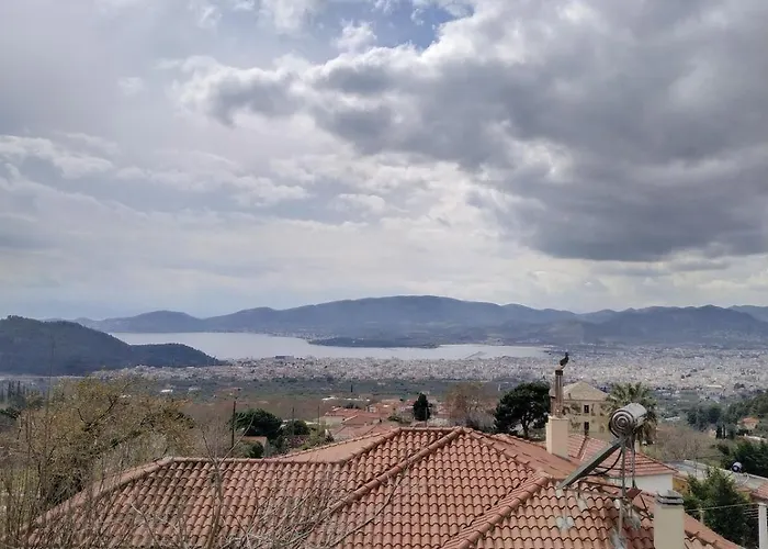 New Apartment, Amazing View Near Pelion *